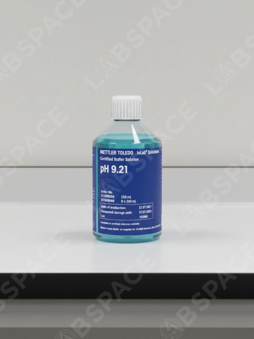 Буферный раствор pH METTLER TOLEDO Certified buffer pH 9.21, 250mL