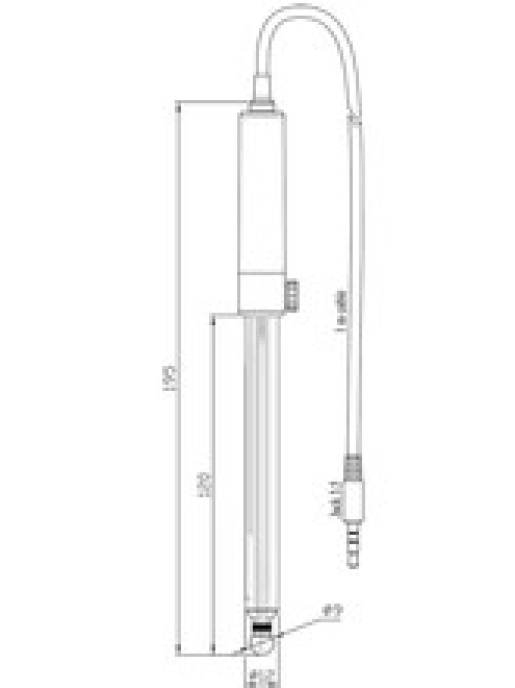 pН-электрод с согласующим контактом для Edge HANNA Instruments HI11311