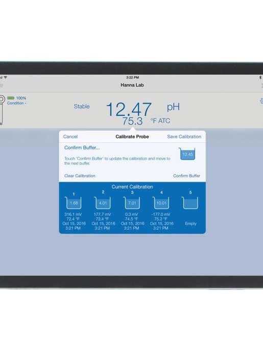 Беспроводной pH-электрод HALO для почвы HANNA Instruments HI12922