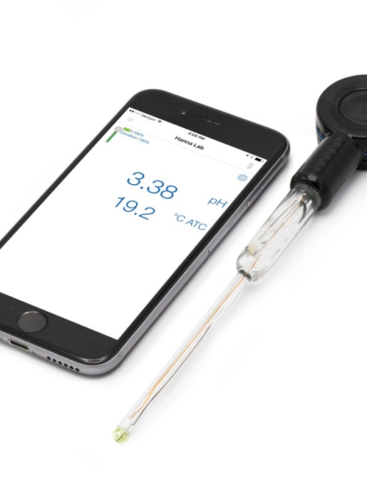 Беспроводной pH-электрод HALO для виал и пробирок HANNA Instruments HI13302