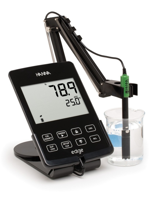Edge прибор с датчиком для измерения растворенного кислорода HANNA Instruments HI2040-02