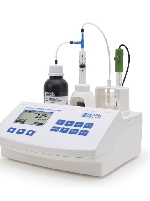 Мини титратор для измерения титруемой кислотности в вине HANNA Instruments HI84502-02
