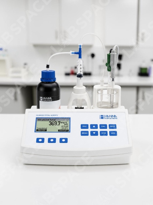 Мини титратор для измерения титруемой кислотности в воде HANNA Instruments HI84530-02