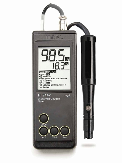 Портативный влагозащищенный оксиметр HANNA Instruments HI9142