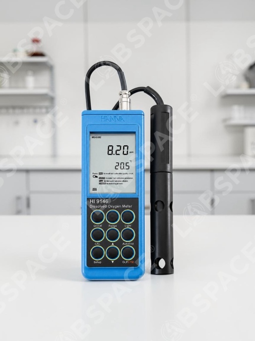 Портативный влагозащищенный микропроцессорный оксиметр HANNA Instruments HI9146-04