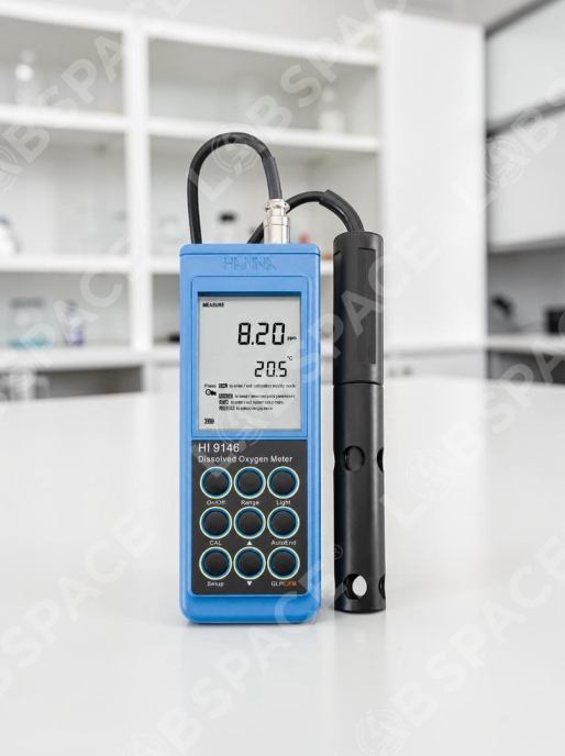 Портативный влагозащищенный микропроцессорный оксиметр HANNA Instruments HI9146-10