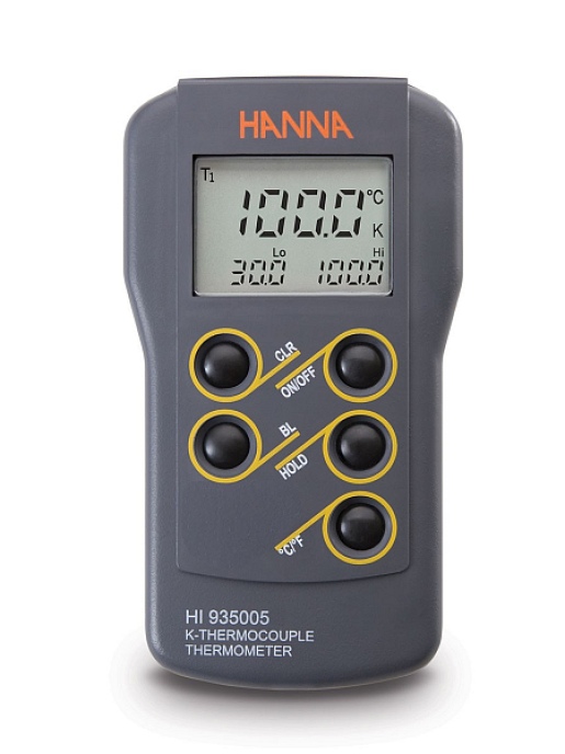 Портативный микропроцессорный термометр с 2-мя диапазонами HANNA Instruments HI935005