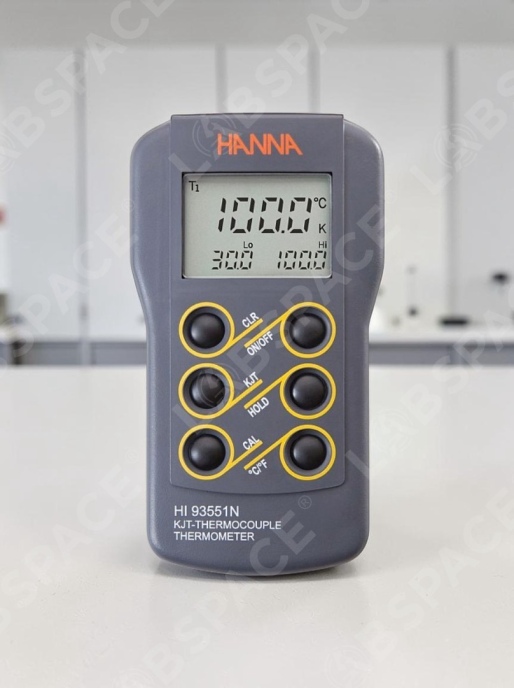 Водонепроницаемый термопарный термометр K, J, T-типа HANNA Instruments HI93551N