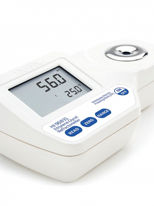 Цифровой рефрактометр для анализа этиленгликоля HANNA Instruments HI96831