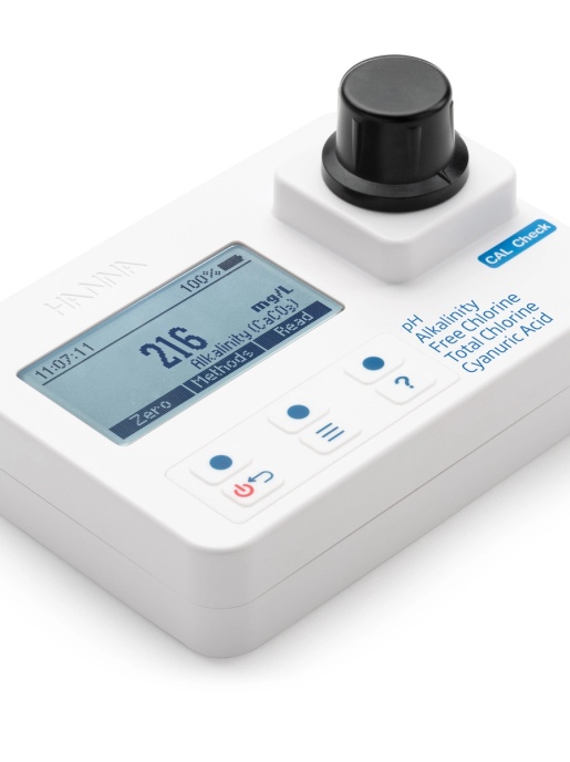 Колориметр для измерения рН своб. и общ. Хлора циануровой кислоты HANNA Instruments HI97104