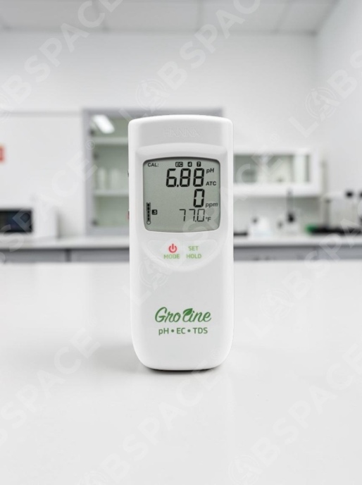 Влагозащищенный pH/EC/TDS-тестер для гидропоники серии GroLine HANNA Instruments HI9814