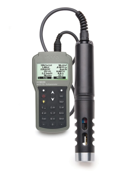 Портативный мультипараметровый рН/ОВП/кондуктометр/оксиметр HANNA Instruments HI98194