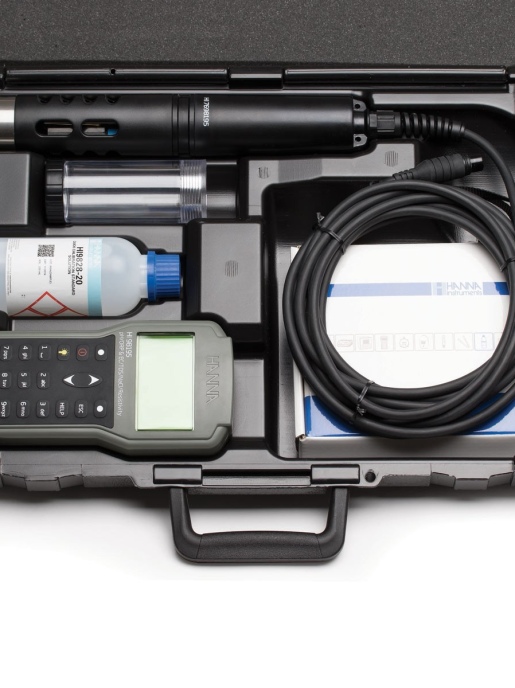 Портативный мультипараметровый измеритель рН/ОВП/проводимости HANNA Instruments HI98195