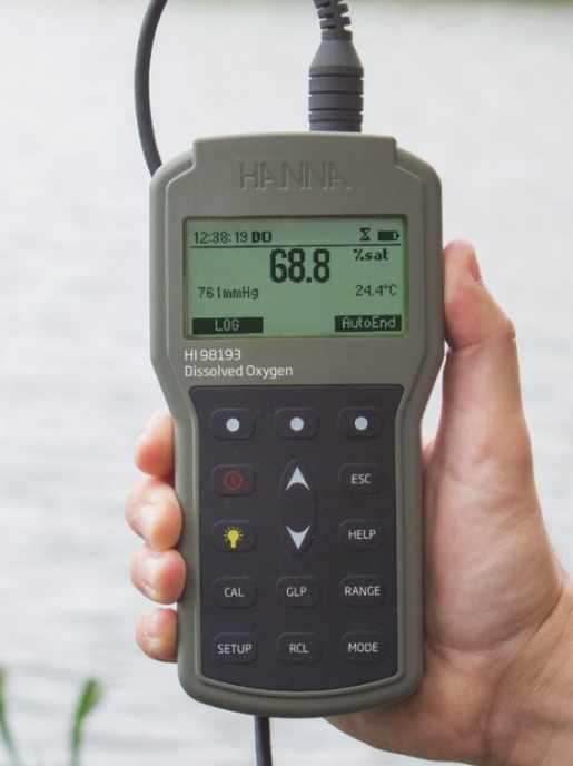 Портативный мультипараметровый измеритель рН/ОВП/проводимости HANNA Instruments HI98195