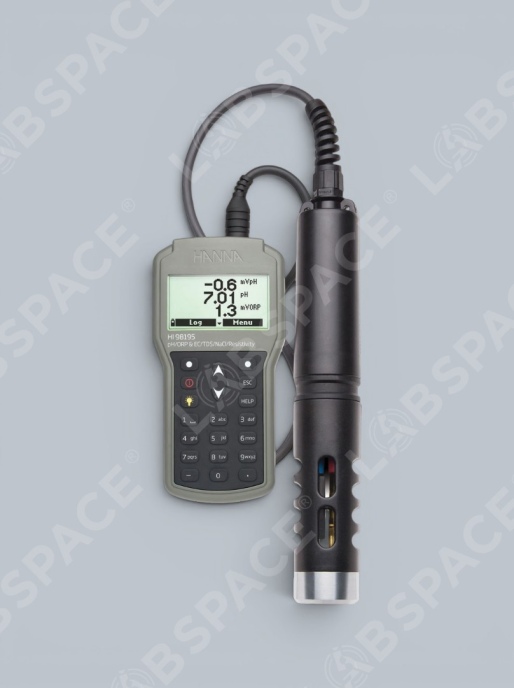 Портативный мультипараметровый измеритель рН/ОВП/проводимости HANNA Instruments HI98195