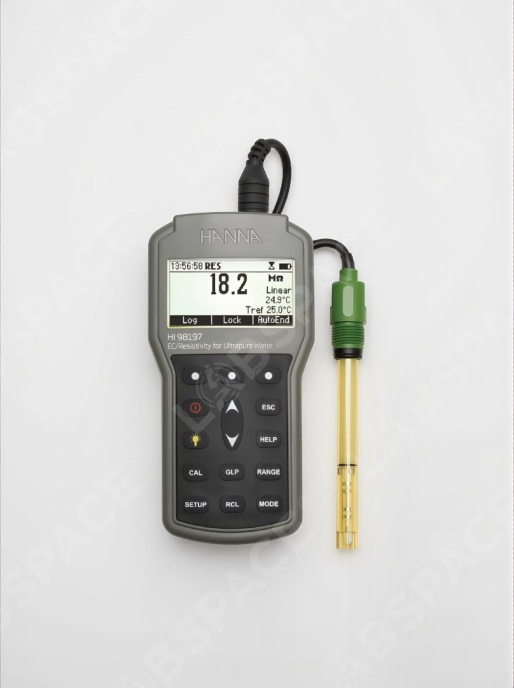 Профессиональный кондуктометр с измерением удельного сопротивления HANNA Instruments HI98197