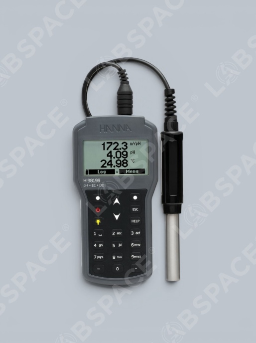 Универсальный портативный прибор в комплекте с pH-электродом HI829113 HANNA Instruments HI98199