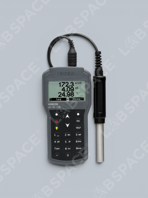 Универсальный портативный прибор в комплекте с pH-электродом HI829113 HANNA Instruments HI98199