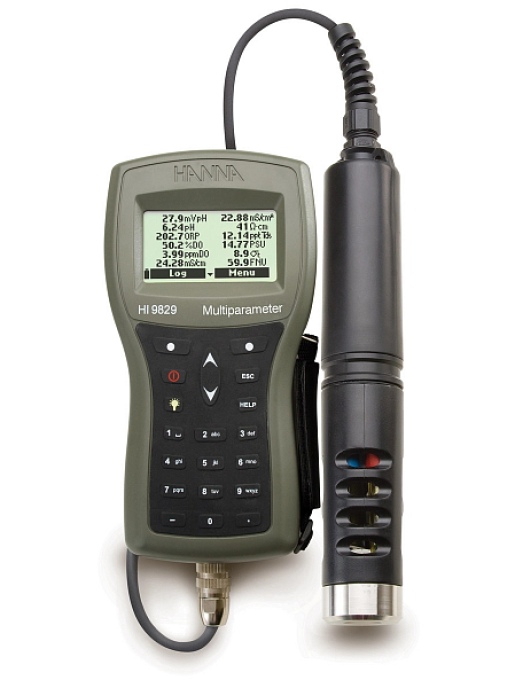 Портативный многопараметровый анализатор воды HANNA Instruments HI9829-13202