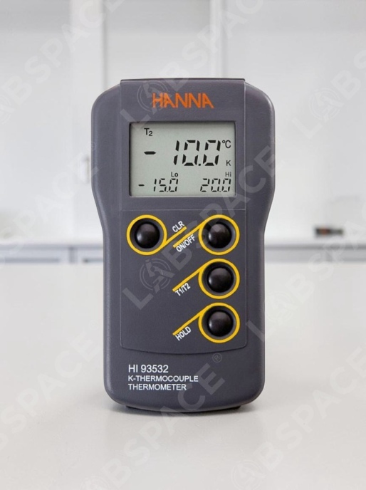 Термометр K-типа с двойным входом HANNA Instruments HI93532