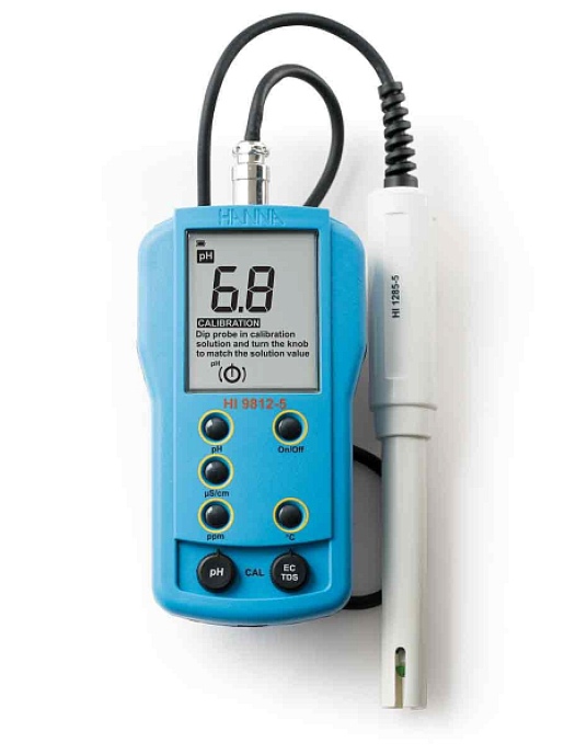 Влагозащищенный измеритель Red/Ox потенциала HANNA Instruments HI9812-5