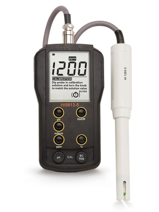 Карманный многопараметровый анализатор рН/ЕС/TDS/С Combo HANNA Instruments HI9813-5