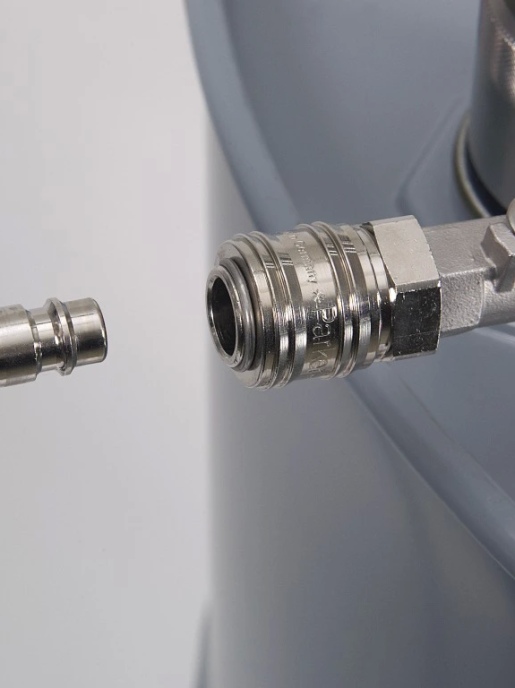 Насос для растворителей, ножной - сливная гибкая трубка и кран