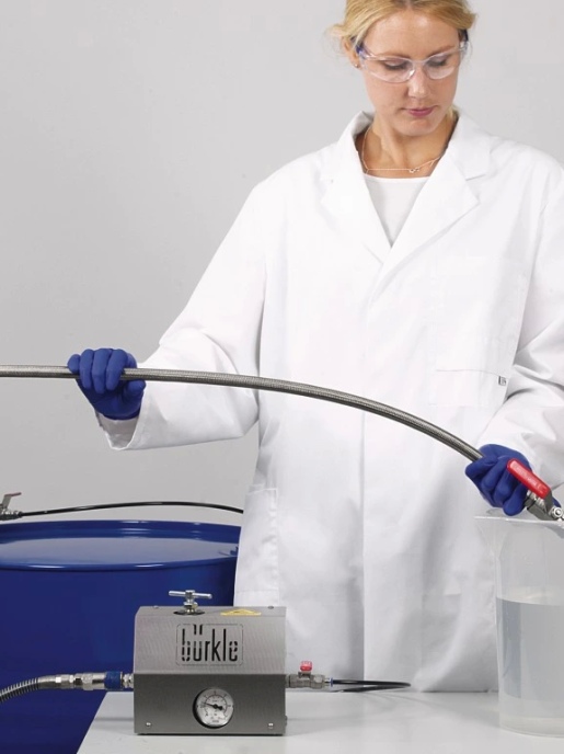 Система для отбора растворителей - сливная гибкая трубка