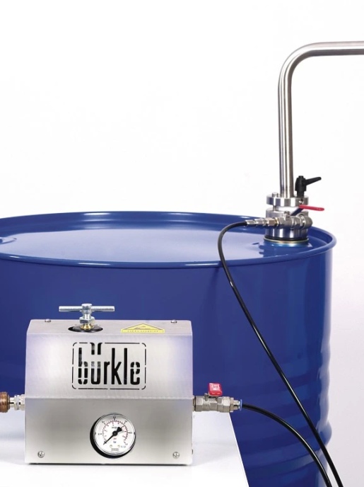 Система для отбора растворителей - сливная жесткая трубка