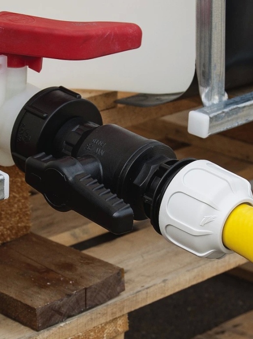 Спускной кран IBC с резьбовым наконечником