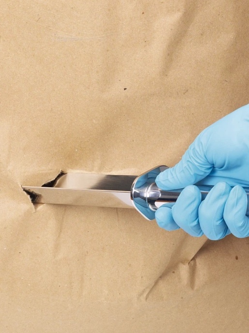 Пробоотборный шпатель из нержавеющей стали