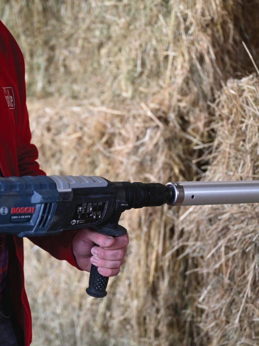 Сверло для отбора проб соломы