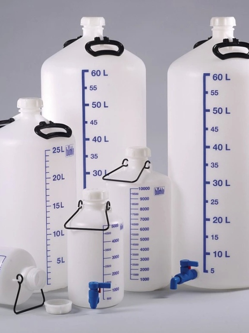 Бутыли для хранения с резьбовым соединением или без него