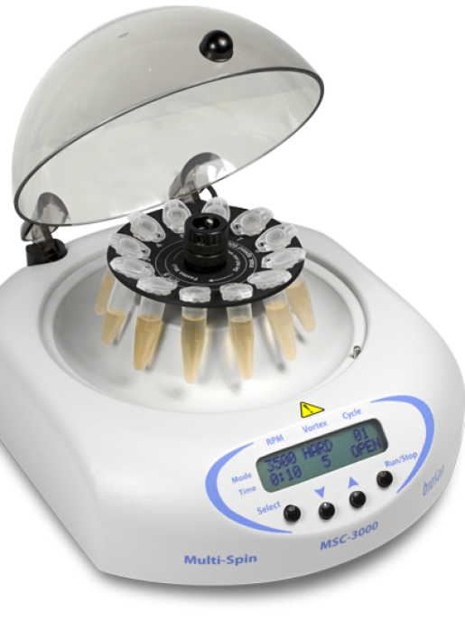 Mиницентрифуга-вортекс Biosan Мульти-Cпин MSC-3000
