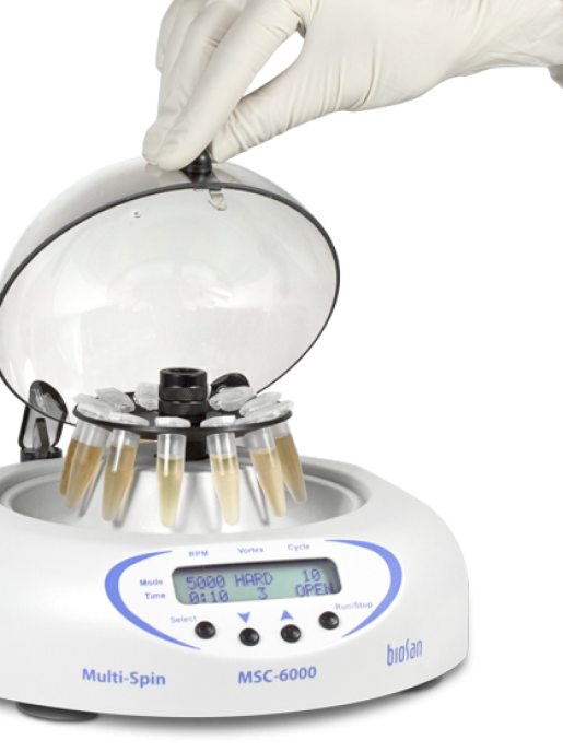 Mиницентрифуга-вортекс Biosan Мульти-Cпин MSC-6000