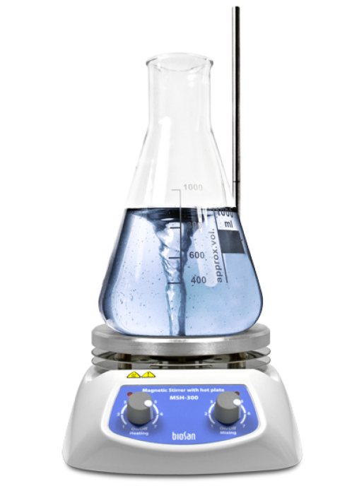 Магнитная мешалка с нагревом Biosan MSH-300