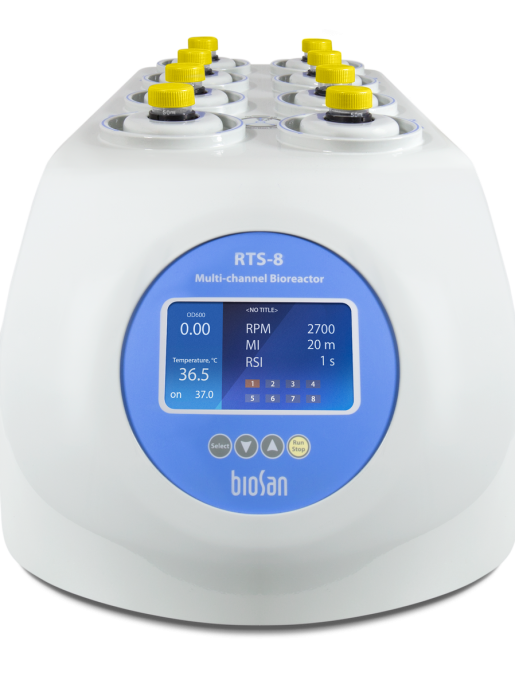 Персональный мультиканальный биореактор с неинвазивным измерением OП в реальном режиме времени Biosan RTS-8