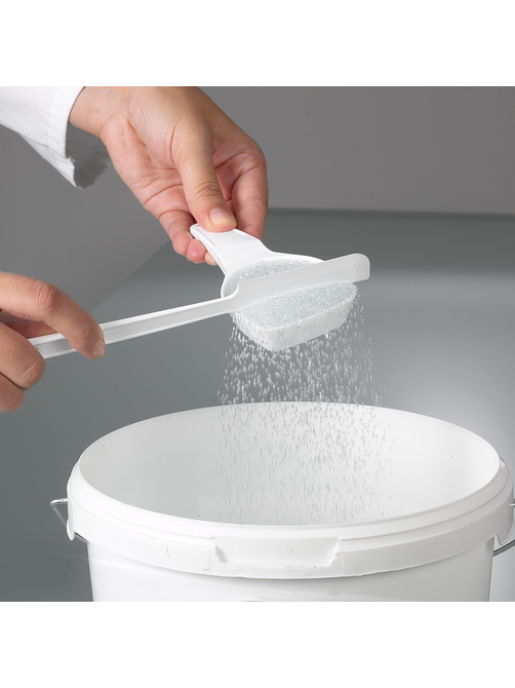 Шпатель для проб белый, одноразовый