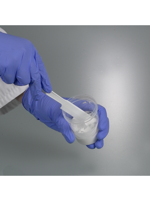 Шпатель для проб белый, одноразовый