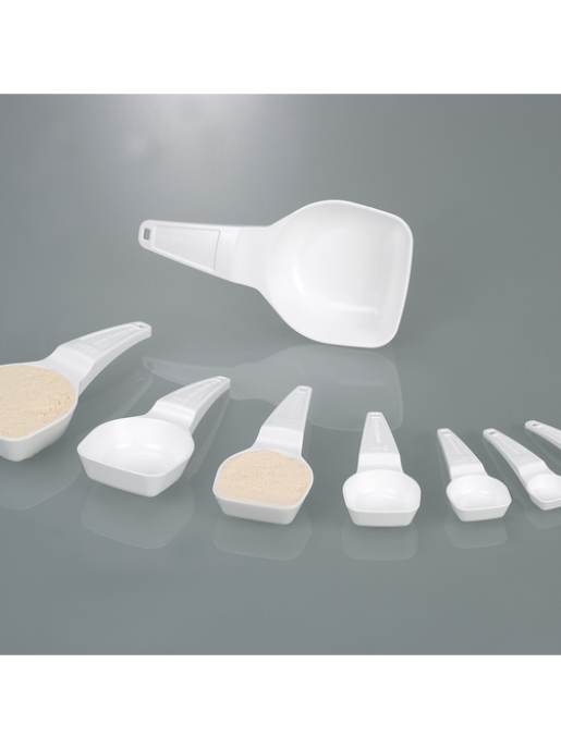 Одноразовая дозировочная ложка, белая, стерильная