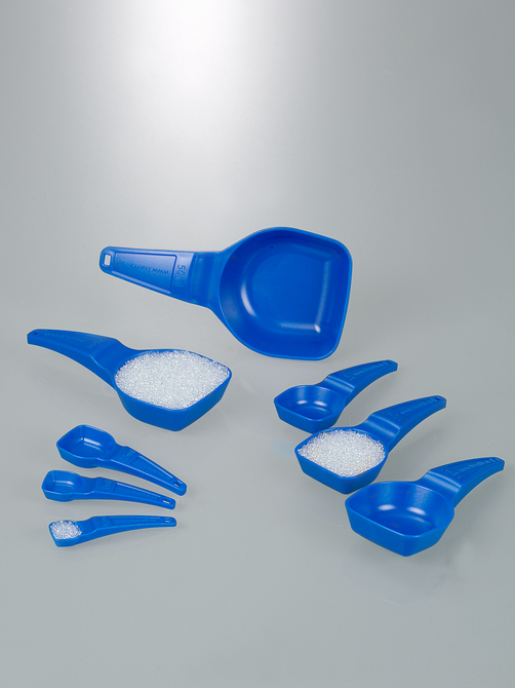 Мерная ложка, синяя, стерильный