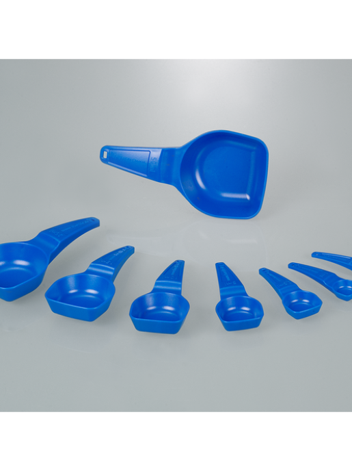 Мерная ложка, синяя, стерильный