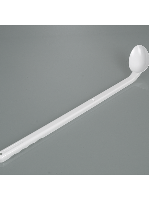 Пробная ложка изогнутая, с длинной ручкой, одноразовая