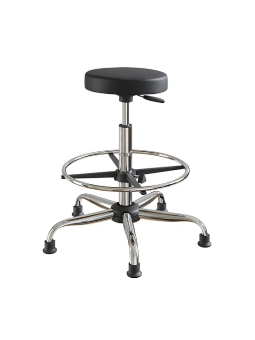 Табурет с сидением из кожзаменителя GRAULAB