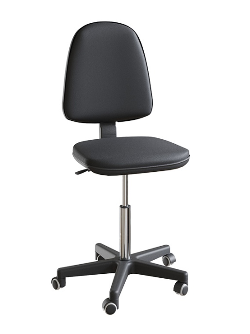 Стул с сидением и спинкой из кожзаменителя с регулировкой GRAULAB