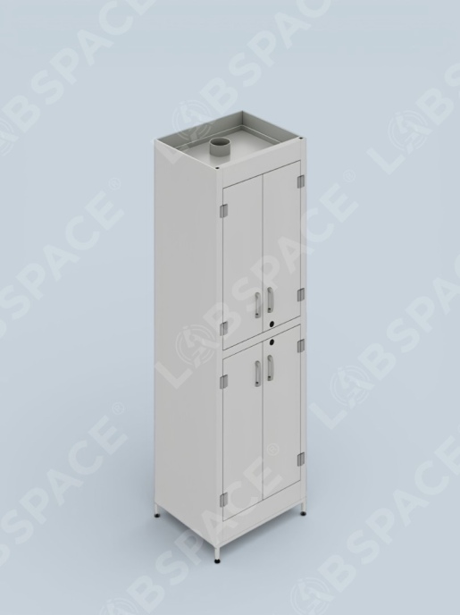 Шкаф для хранения реактивов кислотостойкий GRAULAB ШМРу-600