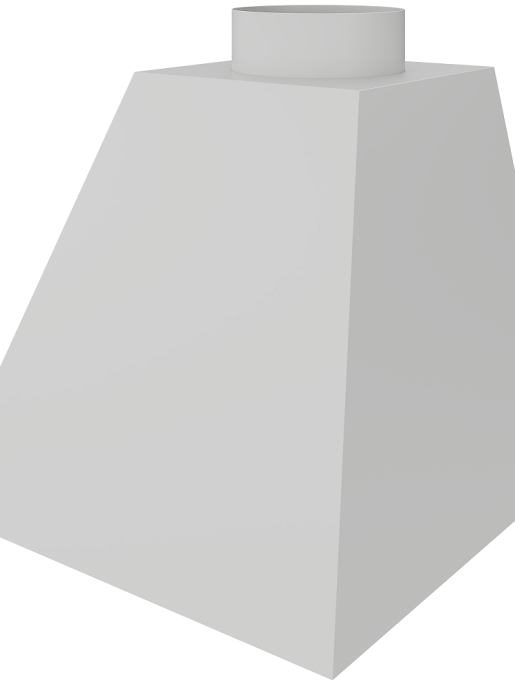 Зонт вытяжной пристенный GRAULAB ВЗП-1000