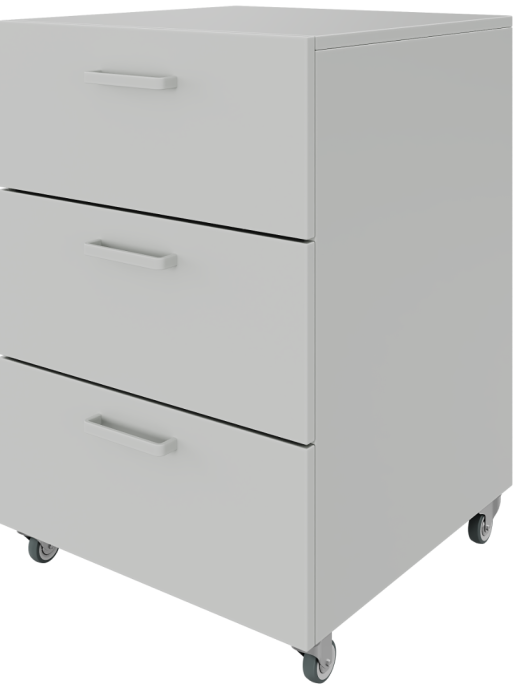 Тумба ЛДСП с тремя ящиками GRAULAB ТПЯ3-400