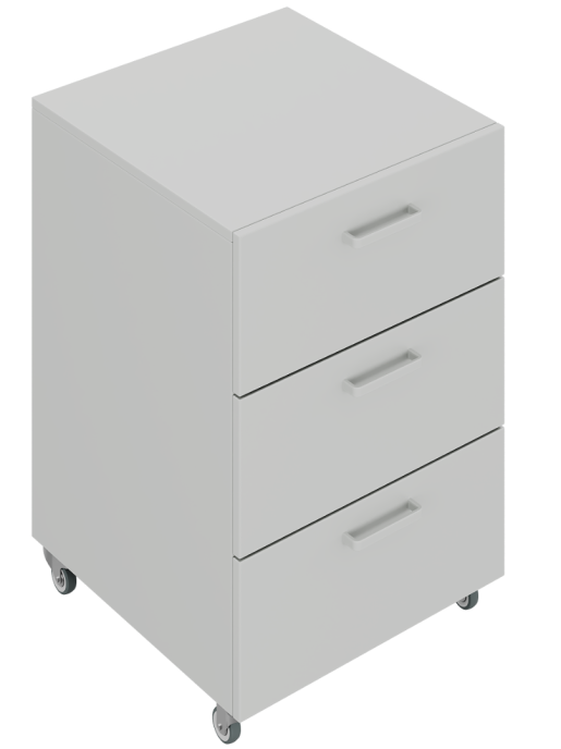 Тумба ЛДСП с тремя ящиками GRAULAB ТПЯ3-500