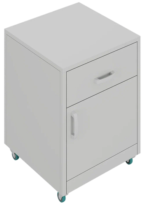 Тумба металлическая комбинированная GRAULAB ТПМК